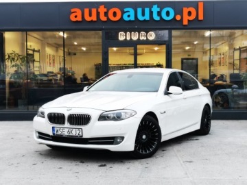 BMW Seria 5 F10-F11 Limuzyna 520d 184KM 2010 BMW 5 520D, F10, Automat, PDC, Podgrzewane fotele, zdjęcie 2