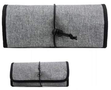 TORBA ETUI ORGANIZER NA KABLE ŁADOWARKI PODRÓŻNY W PODRÓŻ POJEMNY PAKOWNY