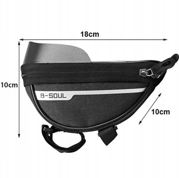 ВОДОНЕПРОНИЦАЕМАЯ ВЕЛОСИПЕДНАЯ СУМКА С ДЕРЖАТЕЛЕМ ДЛЯ ТЕЛЕФОНА