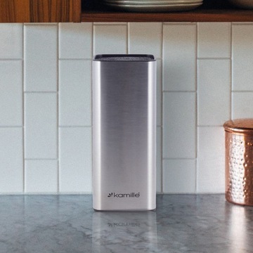 БЛОК КУХОННЫХ НОЖЕЙ УНИВЕРСАЛЬНАЯ ПОДСТАВКА ДЛЯ НОЖЕЙ 22 СМ KAMILLE