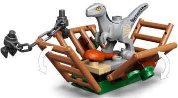 LEGO Jurassic World 76946 T-Rex Тираннозавр Динозавр синий и бета-версия НОВИНКА!