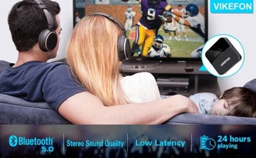 АДАПТЕР VIKEFON BT 5.0 AUX+S/PDIF Qualcomm aptX HD