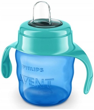 PHILIPS AVENT KUBEK NIEKAPEK BUTELKA 200ml 6m+ Z MIĘKKIM USTNIKIEM