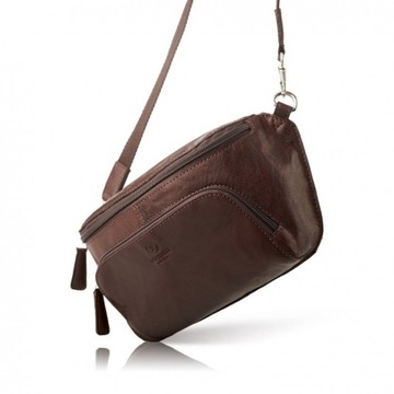 ЖЕНСКАЯ КОЖАНАЯ НАСТЕННАЯ СУМКА НА ПОЯСНОМ