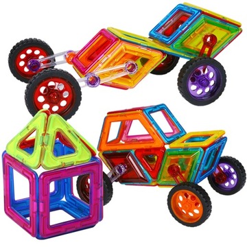 3D СТРОИТЕЛЬСТВО МАГНИТНЫХ БЛОКОВ Волшебный Магнит