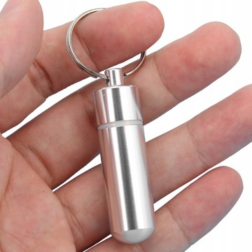 БРЕЛОК-КОНТЕЙНЕР ДЛЯ ХРАНЕНИЯ ТАБЛЕТКОВ, ЛЕКАРСТВ