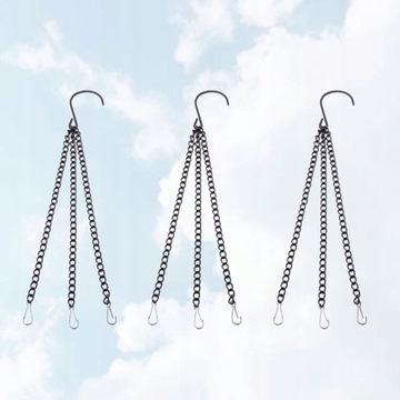Подвесная цепочка с крючками Цепочка для цветочных горшков
