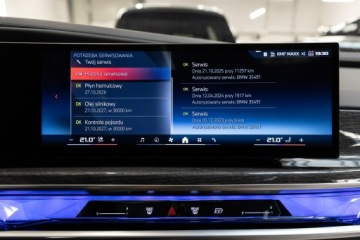 BMW Seria 7 G70 Sedan Plug-In 3.0 M60e 571KM 2023 BMW M760 Gwarancja 01.29. FV 23%. Pełne wyposaż., zdjęcie 38