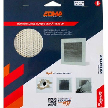 Samoprzylepny plaster reperacyjny do płyt GK 15x15
