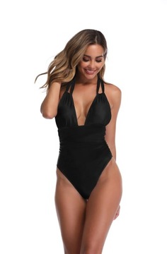 Backless Women Swimwear One Piece Swimsuit Female