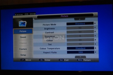 22-дюймовый HD-телевизор Dyon со светодиодной подсветкой и DVD-проигрывателем