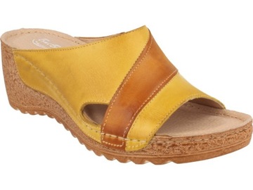 JBUT - ШЛЕПАНЦЫ BUTBAL ШЛЕПАНЦЫ КОЖАНЫЕ размер 37 577