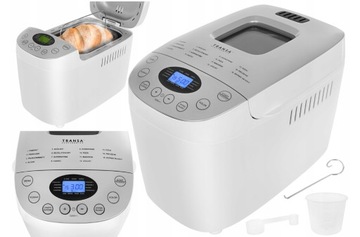 Automat do chleba Wypiekacz 15 PROGRAMÓW 2 MIESZADŁA SmartBake 850W MENU PL