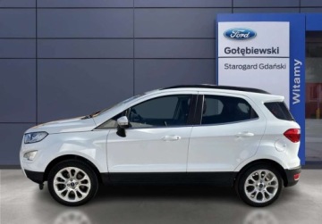 Ford Ecosport II SUV Facelifting 1.0 EcoBoost 125KM 2021 Ford EcoSport Stan IDEALNY TITANIUM 4x opony letnie PELNA historia ASO, zdjęcie 3