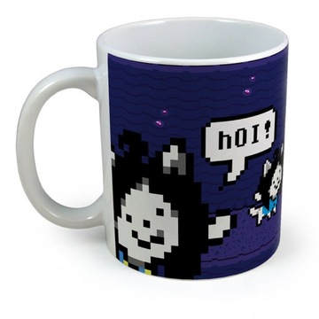 Kubek Undertale TEM VILLAGE!!! wioska Temmie! hOi!