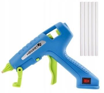HOGERT PISTOLET KLEJU NA GORĄCO 100W 11mm +5 KLEJ