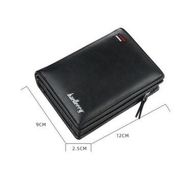 МУЖСКАЯ КОЖАНАЯ СКЛАДНАЯ СУМКА БОЛЬШОЙ ВМЕСТИТЕЛЬНОСТИ НА МОЛНИИ, ЧЕРНАЯ