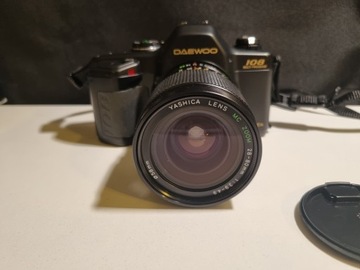 Многопрограммная зеркальная камера Kyocera YASHICA 108 + объектив В КОМПЛЕКТЕ КАК НОВЫЙ.