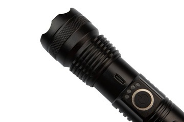 LATARKA TURYSTYCZNA COBA XHP50 WOJSKOWA 18650 LED