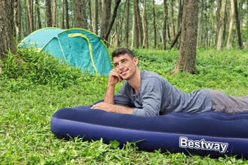 ДВОЙНОЙ НАДУВНОЙ МАТРАС, ВЕЛОР BESTWAY 67003 203x152x22 см