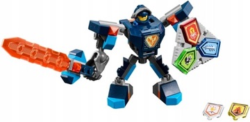 LEGO 70362 Nexo Knights Zbroja Claya Używane