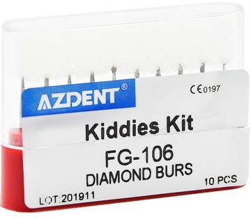 Wiertła Diamentowe AZDENT FG-106