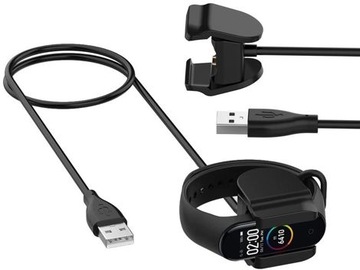 Ładowarka Kabel do Xiaomi MI BAND 4 klips 100cm