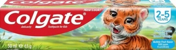 Pasta do zębów dla dzieci Colgate 50 ml Bubble Fruit 2-5 lat