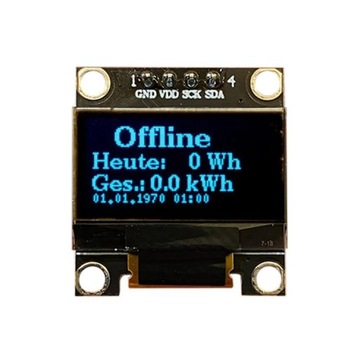 OpenDTU для Hoymiles DIY Kit Display SSD1306 ESP32 NRF24L01 Антенное гнездо