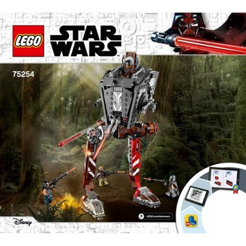 Lego Instrukcja - AT-ST Raider 75254