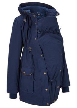 38 Bonprix psf KURTKA CIĄŻOWA Z WSTAWKĄ NIEMOWLĘCĄ