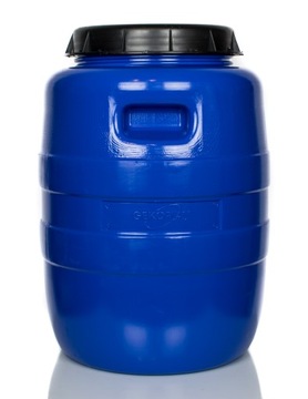 Beczka plastikowa 55L atest z uszczelką Gekoplast
