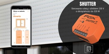 F&F WI-FI СТАВНИ 230В КОНТРОЛЛЕР ДЛЯ РОЛЕТОВЫХ СТАВН FOX
