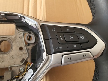 VW GOLF VIII 5H0 МУЛЬТИКОЖАНЫЙ РУЛЕВЫЙ КОЛЕСО DSG