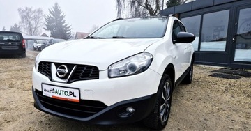 Nissan Qashqai I Crossover Facelifting  1.6 117KM 2013 Nissan Qashqai BENZYNA nawigacja PANORAMA KAMERY 360 super okazja