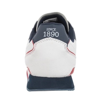 Buty Sneakersy U.S. Polo Assn. Nobil003A Białe