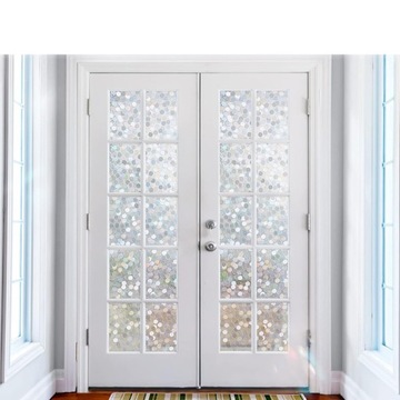 ПЛЕНКА ДЛЯ КОНФИДЕНЦИАЛЬНОСТИ ОКНА МАТОВАЯ СТЕКЛЯННАЯ ПЛЕНКА НАКЛЕЙКА АНТИВФИЛЬНАЯ 90X200CM