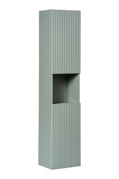 Słupek łazienkowy wiszący szafka łazienkowa wisząca wysoka 140 cm zielona