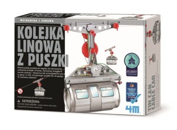 Zestaw naukowy Zrób To Sam kolejka górska z puszki EDUKACYJNA ELEKTRONICZNA