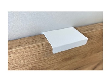 Ручка мебельная краевая F9 L-1000мм, белый матовый