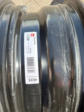 4× DISK OCELOVÝ ALCAR STAHLRAD 6.0" X 15" 4X100 ET 50