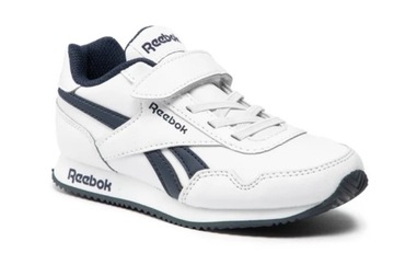 Детские кроссовки белые Reebok CLJOG 3.0, размер 29, стелька 18 см.