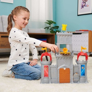 Щенячий патруль. Храбрые рыцари. Преследование большого замка + рыцари-спасатели драконов.