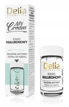 AMPUŁKA KWAS HIALURONOWY SERUM DO KREMU UJĘDRNIAJĄCE DELIA COSMETICS