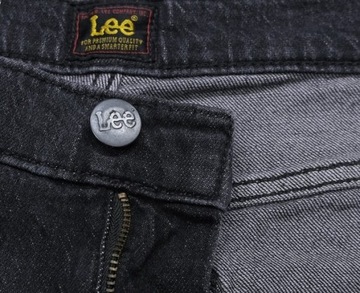 LEE WEST relaxed spodnie jeansowe ROCK proste W38 L32