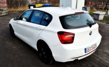 BMW Seria 1 F20-F21 Hatchback 5d 120d 184KM 2013 BMW Seria 1 Bezwypadkowy Ksenon Nawigacja SERWISOWANY 2.0 Diesel 184KM, zdjęcie 13