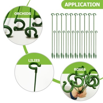 Палочки для цветочных горшков Подставки для орхидей 40 шт.