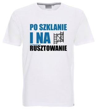 Budowlaniec Murarz Rusztowanie - koszulka prezent