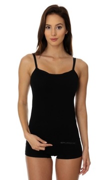 BRUBECK koszulka ramiącz CAMISOLE CM00210A czar L