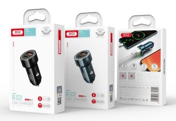 Автомобильное зарядное устройство Quick QC 3.0 USB USB-C PD 3A